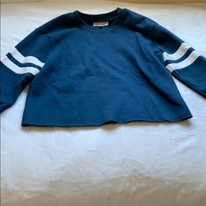 Varsity Stripe Crew Neck Sweater
